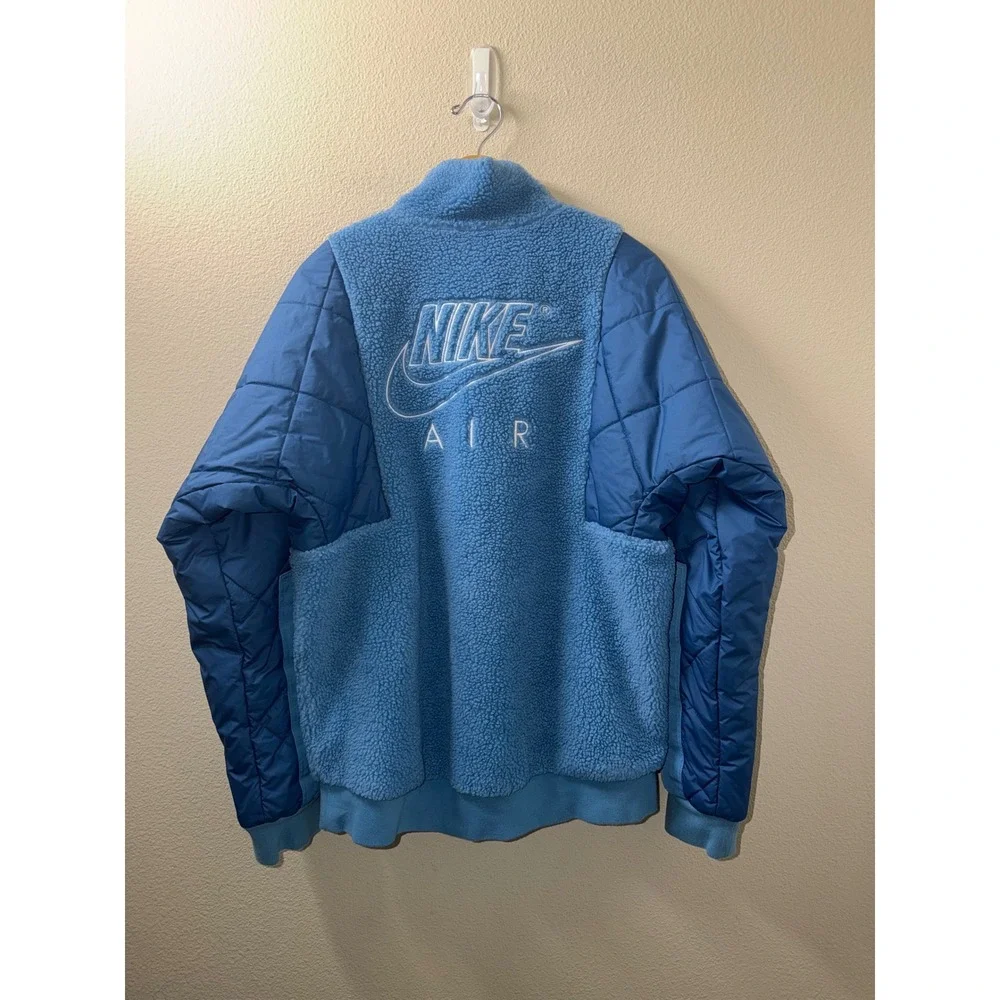 Men's Nike Air Sherpa Quarter Zip Pullover Size Medium